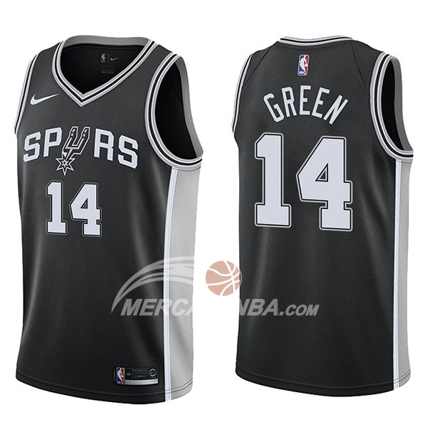 Maglia NBA San Antonio Spurs Danny Green Icon 2017-18 Nero